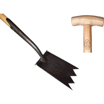 Rýč Rýč zubatý DeWit s nášlapem