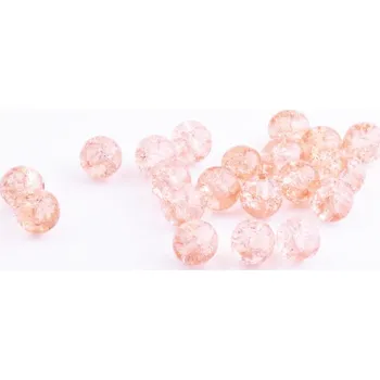 Dětské navlékací korálky CZ Skleněné korálky praskačky 8mm, barva 70110/85501