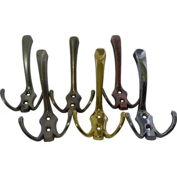 Věšák Nábytkový věšák velký zlatý