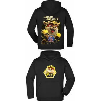 Chlapecká mikina Mikina Rubble Tlapková Patrola Wallpaper Velikost: 122/128 - 7/8let