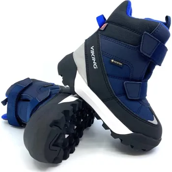 Chlapecká zimní obuv Viking Expower Warm GTX Navy/Royal Blue 33, Vnitřní délka boty: 21,8 cm