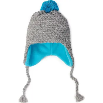 Čepice Dětská pletená čepice O'STYLE Rose šedomodrá Velikost: 2XS
