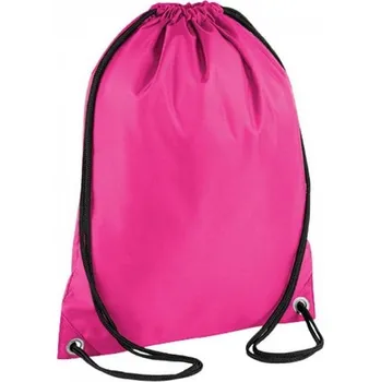 Školní batoh Sportovní batůžek se šňůrkami BagBase 11 l Barva: růžová fuchsiová, Velikost: 33 x 45 cm BG5