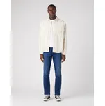 Wrangler pánské džíny Texas Slim 112341394 Modrá W32/L34