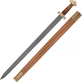 Replika zbraně Deepeka Vikingský dlouhý meč s pochvou kol. 1000