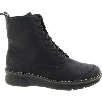 Dámské kozačky RIEKER Dámský černý kotník 73310-00-365 Velikost 38