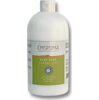 Masážní přípravek EMSPOMA Aloe vera herbal 1000 ml