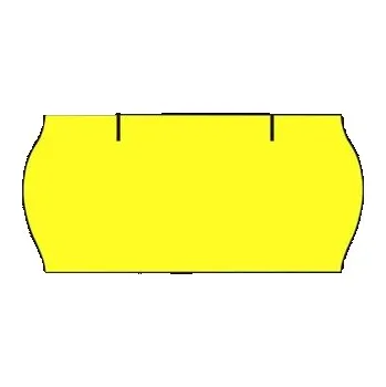 Samolepící etiketa Etikety Contact 26 x 12 Signální žluté