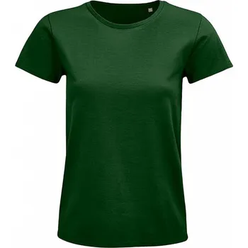 Dámské tričko Sol's Dámské organické tričko Pioneer bez postranních švů Barva: Zelená lahvová, Velikost: XXL L03579