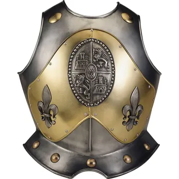 Marto Dekorativní prsní plát: Španělsko 16. století s erbem Kastilie a Leónu