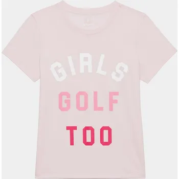 G/FORE W triko Girls Golf Too - růžové: Dámské XL