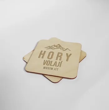 Žertovný předmět Hory volají - musím jít - podložky pod hrnek