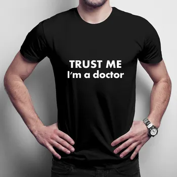 Žertovný předmět Trust Me I'm a doctor - pánské tričko s potiskem
