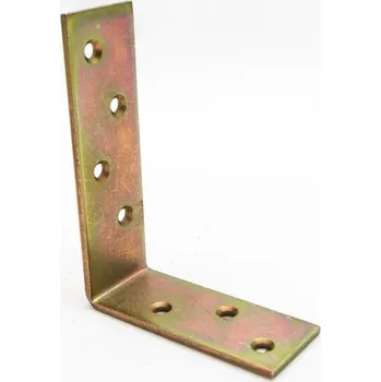 Tesařské kování Mark KB 1 Úhelník trámový 100x75x30x3mm