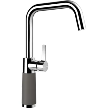 Vodovodní baterie SCHOCK dřezová baterie SC-530 556000 (chrom/granit Cristadur®) Barva (Cristadur): Silverstone (SIL 91)