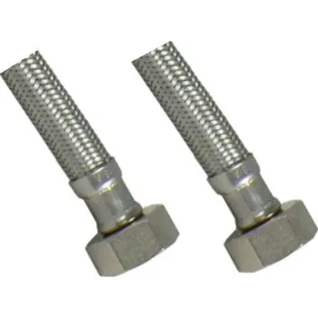 Zahradní hadice Hadička nerezová flexi M3/4“ x M3/4“ - 30 cm FANSKI