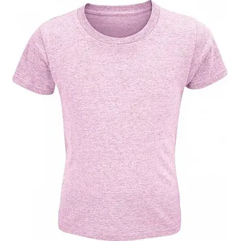 Chlapecké tílko Sol's Dětské tričko Crusader z organické bavlny s přírodním enzymem 150 g/m Barva: Heather Pink, Velikost: 8 let (118/128) L03580