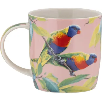 Hrnek Katherine Castle Rainbow Lorikeets, 370 ml - Maxwell&Williams (Katherine Castle Hrnek Rainbow Lorikeets porcelán 370 ml - Maxwell&Williams)