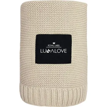 Dětská deka Lullalove Bambusová dečka pro dospělé 160x120 cm Milk Coffee