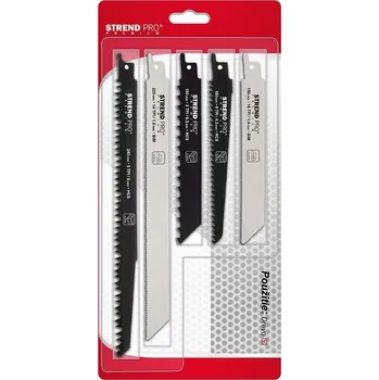 Pilový plátek Strend Pro Premium plátky do ocasky, sada, mix, 5 ks