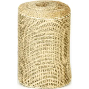 TextilCentrum.cz dekorační pásek přírodní režný 15 cm, 25 m