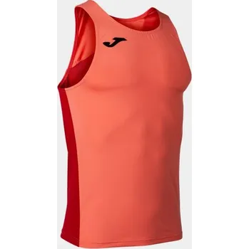 Pánské/Chlapecké sportovní tílko JOMA R-WINNER TANK TOP FLUOR ORANGE Velikost: L, Barva: NARANJA FLUOR