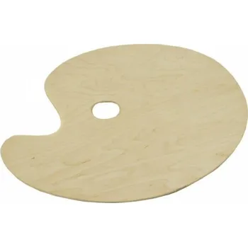 Paleta na barvy Paleta oválná velká - 0084