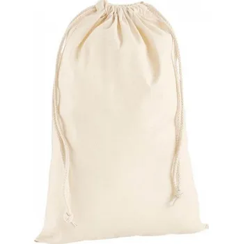 Školní batoh Westford Mill Objemný vak ušitý z prémiové bavlny 1 l - 38 l Barva: Přírodní, Velikost: XS (14 x 20,5 cm) WM216