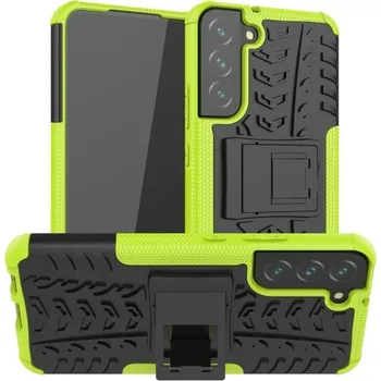 Pouzdro na mobilní telefon VSECHNONAMOBIL 37028 STAND Extra odolný obal Samsung Galaxy S22 Plus 5G zelený