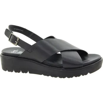 Dámské sandále ARA Dámské kožené černé sandály 12-33516-01-255 Velikost 38