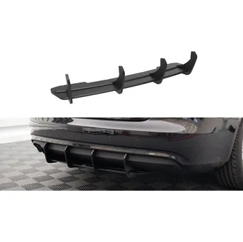 Nárazník Spoiler zadního nárazníku Street pro Audi A4 B8 Facelift černo červený