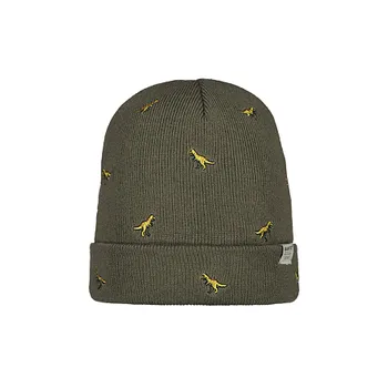 Čepice Zimní čepice Barts VINSON BEANIE KIDS Pale Army velikost size 55
