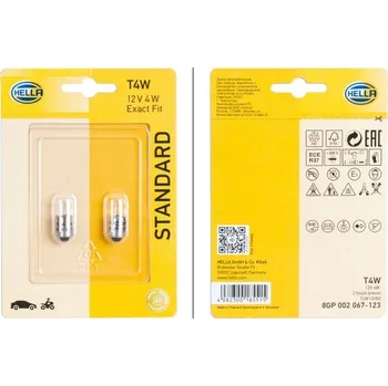 Povinná bezpečnostní výbava HELLA Žárovka, koncové světlo 8GP 002 067-123