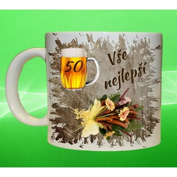 hrnek Vše nejlepší 50