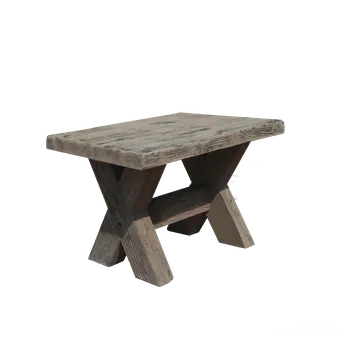 DITON Lavice, stoly, sedáky - vzor NATUR PATINA Velikost: 80 × 80 × 79, Varianta: Stůl typ fošna 80 natur patina, Povrch: natur, reliéfní