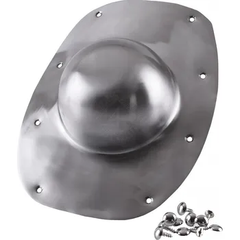 Deepeka Římské Umbo železné, římská puklice na štít včetně šroubů