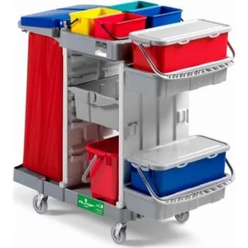 ALPHA úklidový vozík 2672 s kolečky 125mm