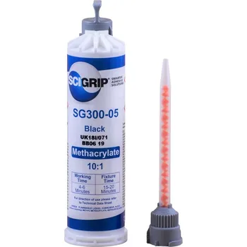Průmyslové lepidlo SCIGRIP SG 300-05 B 10:1 50ml černá