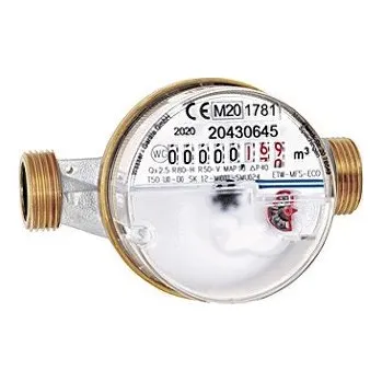 Vodovodní potrubí ENBRA - vodoměry Vodoměr ETW Modularis, Q3=2,5, DN15, 110mm, SV ENBRA 25103