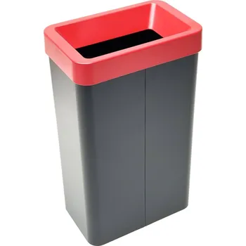 Odpadkový koš Odpadkový koš na tříděný odpad Caimi Brevetti Maxi N,70 L, červený, elektro