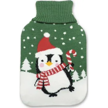 Modom Termofor s pleteným obalem Tučňák - 2l