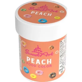 Potravinářské barvivo SweetArt gelová barva Peach (30 g)