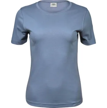 Dámské bavlněné interlock tričko Tee Jays Barva: acid modrá, Velikost: S TJ580N