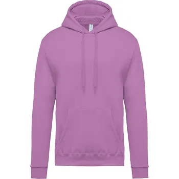 Pánské oblečení Pánská mikina s kapucí Kariban K476 Barva: Fialová zaprášená, Velikost: 3XL