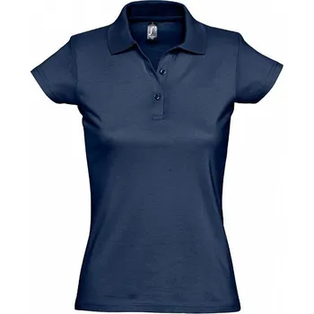 Sol's Dámské bavlněné polo tričko Prescott Fair Wear Barva: modrá námořní, Velikost: S L534