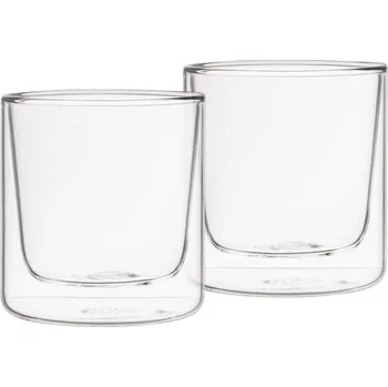 Sklenice WEIS Sada 2 ks sklenic na kávu s dvojitým sklem 150 ml