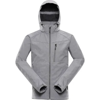 Pánská softshellová bunda Alpine Pro Lanc Pánská softshellová bunda MJCA594 šedá S