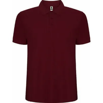 Pánské oblečení Roly Prémiová piké polokošile Pegaso Barva: Vínová, Velikost: S RY6609