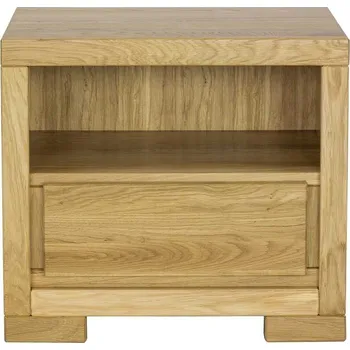 Noční stolek Dubový noční stolek SN210 Classic Oak - masiv dub - 50/45/35cm (š/v/h)