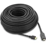 PremiumCord HDMI kabel,ethernet,se zesilovačem 10m